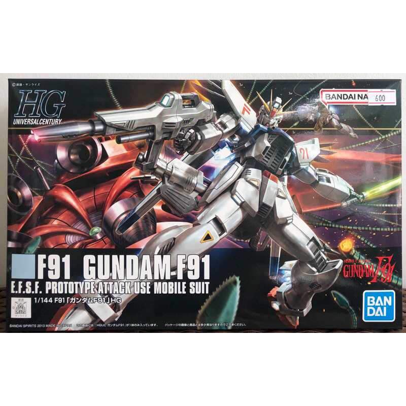 Bandai Hg 1 144 Gundam F91 — E.f.s.f. Prototype Attack Use Mobile Suit 