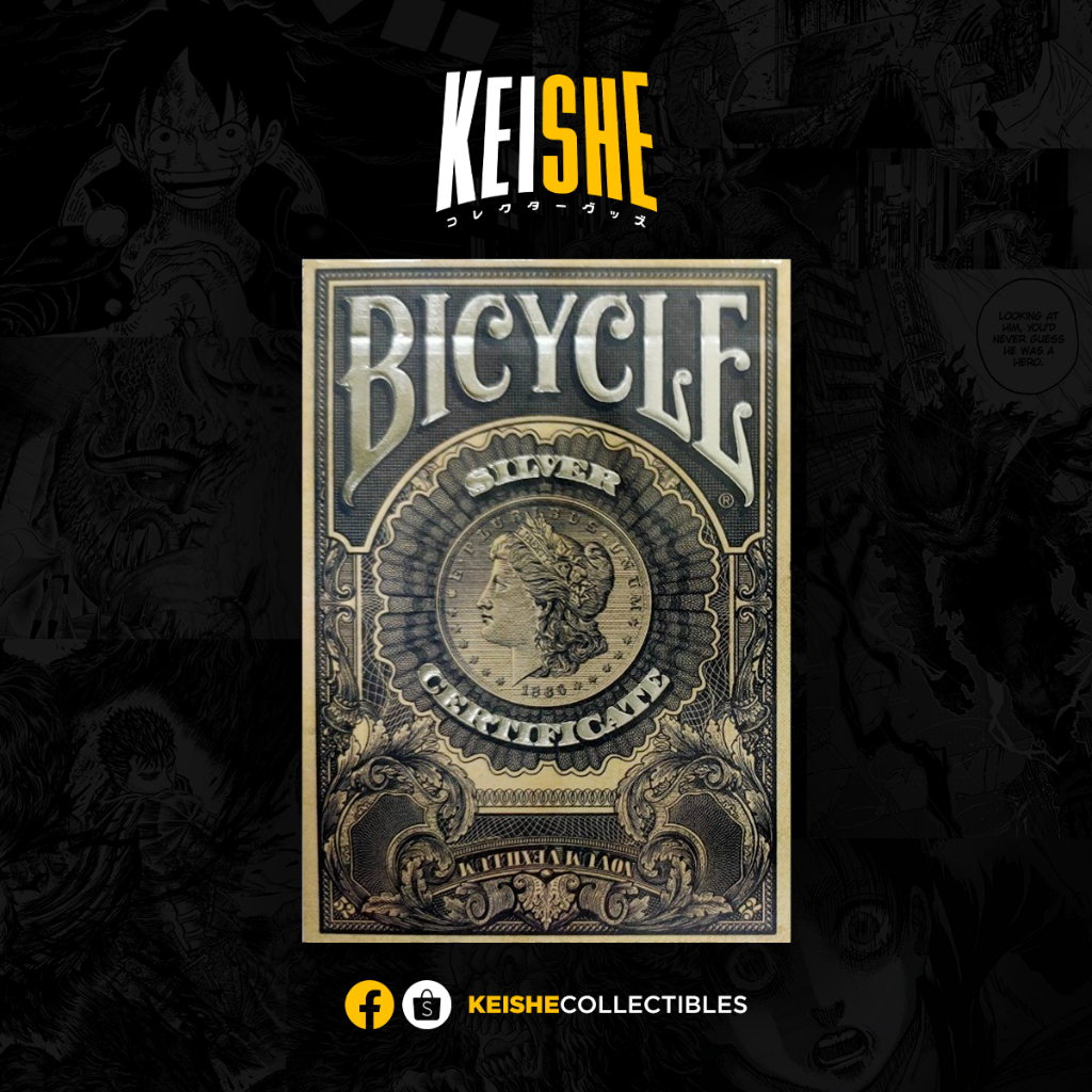 BICYCLE | Silver Certificate Playing Cards | Shopee Philippines