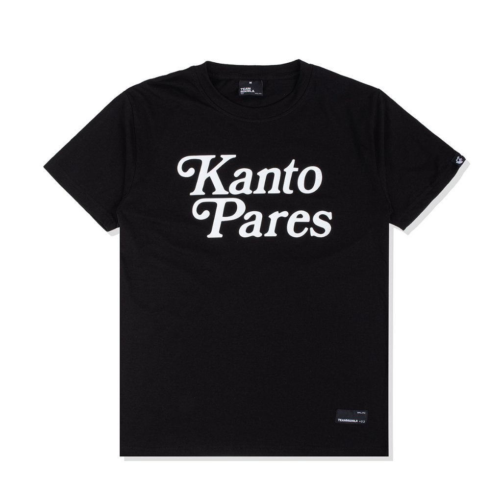 TEAM MANILA KANTO PARES TSHIRT BLACK | Shopee Philippines