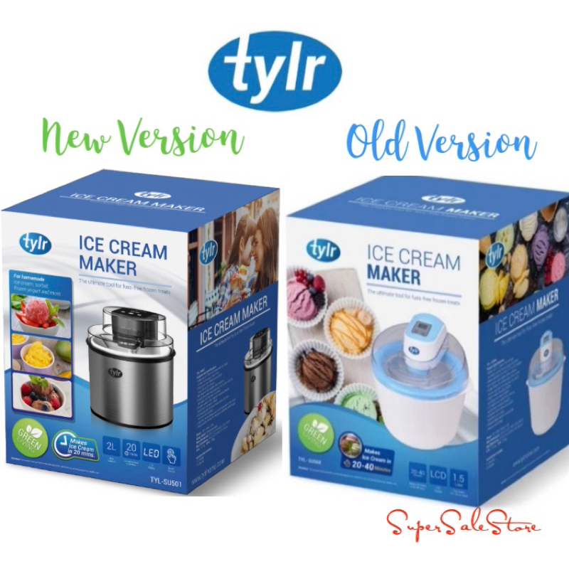 Tylr Ice Cream Maker New Version Shopee Philippines