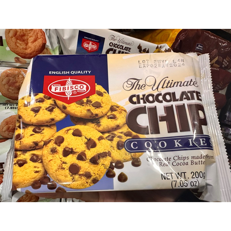 FIBISCO CHOCLATE CHIP COOKIES | Shopee Philippines