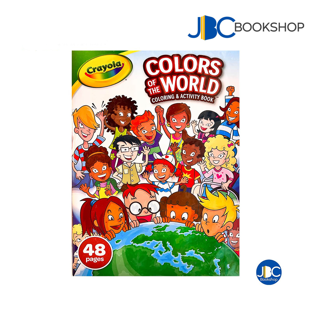 Crayola Colors of the World 48 Page Coloring Book Shopee Philippines