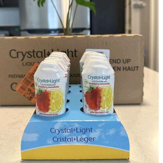 Crystal Light zero calorie/zero sugar/low carb/diabetic/intermittent