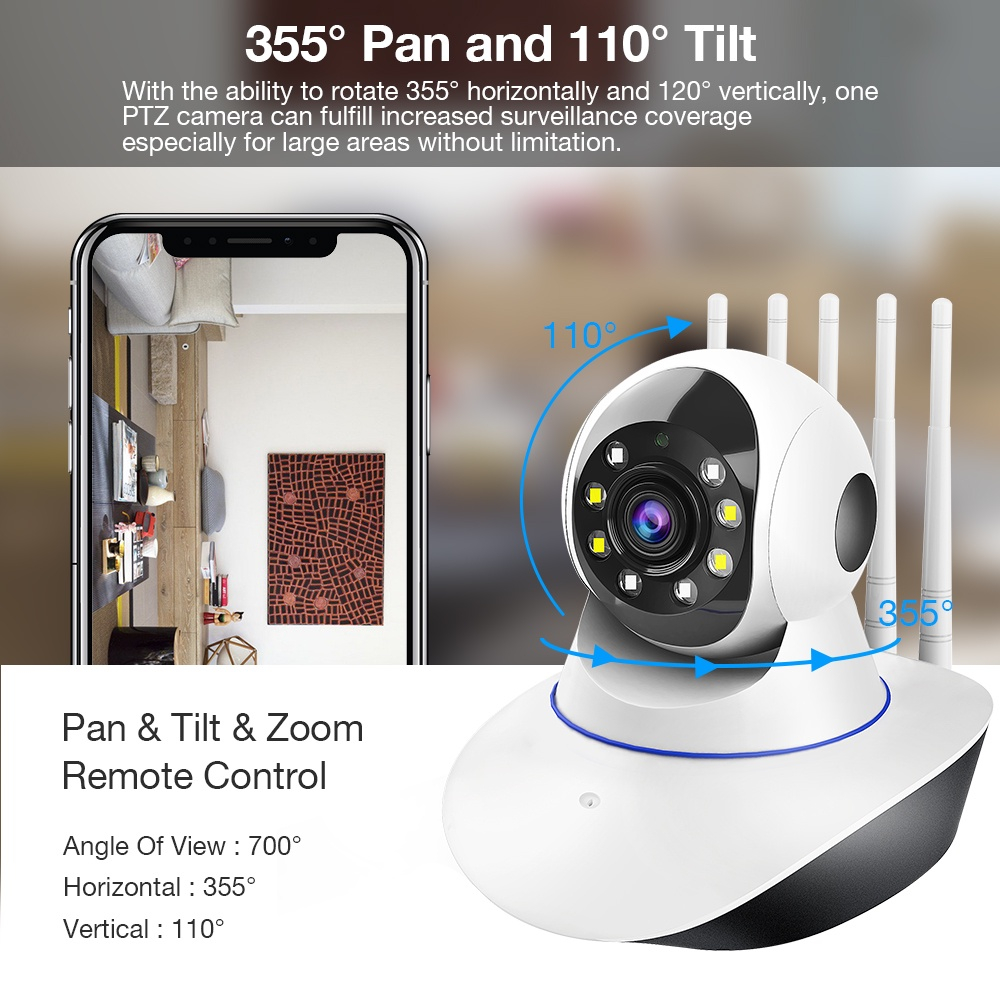 NG MALL FTY Series HD Wireless CCTV Camera (APP: FTYCamPro) | Shopee ...