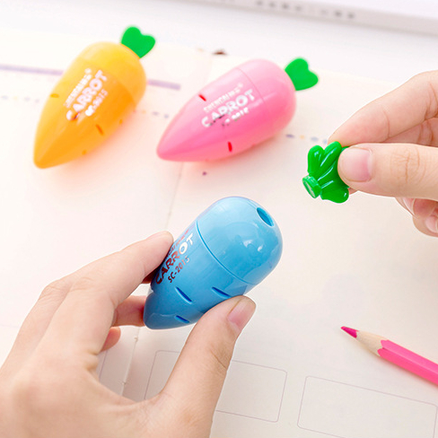 Bright School Kit: Glowing Backpack, Radish Sharpener, Blind Box Case, and Pastel Pen