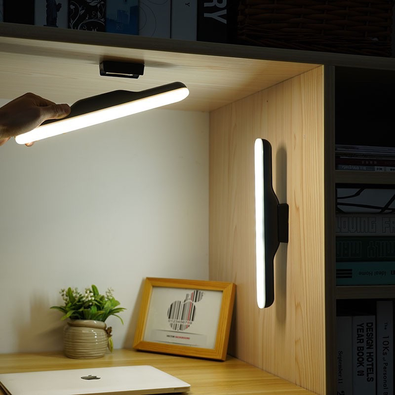 LED wall lamp USB charging suspension magnetic learning office eye ...