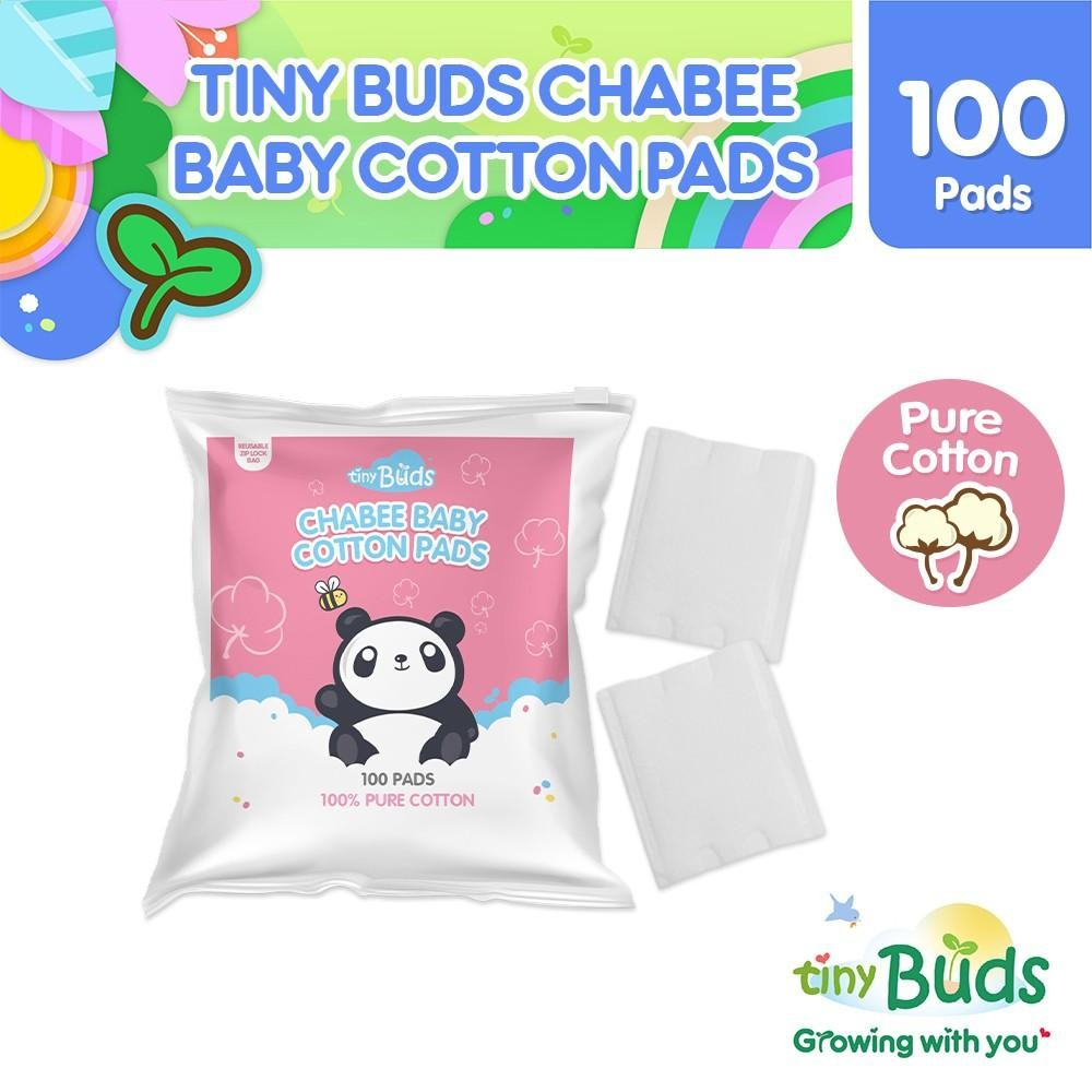 Tiny Buds Chabee Baby Cotton Pads (100 Pads) Shopee Philippines