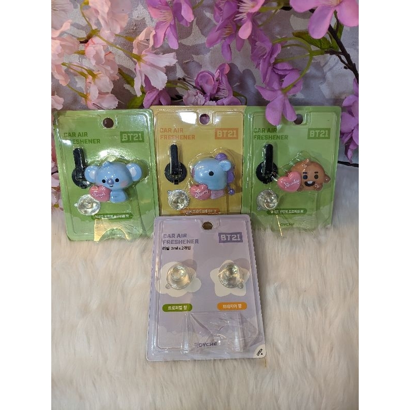 BT21 CAR AIR FRESHENER Shopee Philippines