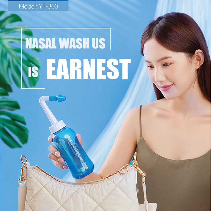Nose Wash Bottle Nasal Sinus Cleaner Neti Pot Prevent Rhinitis