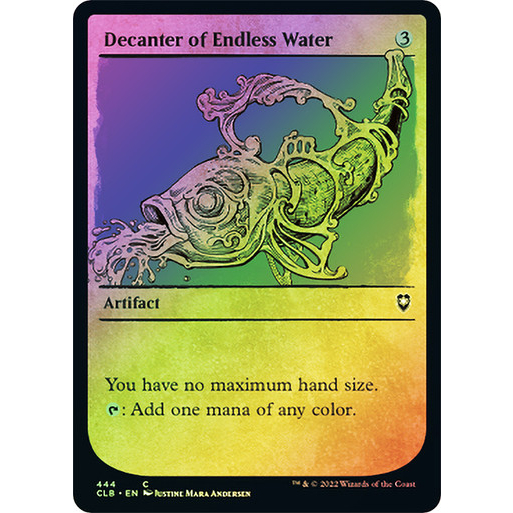 Magic the Gathering Decanter of Endless Water Commander Legends Battle