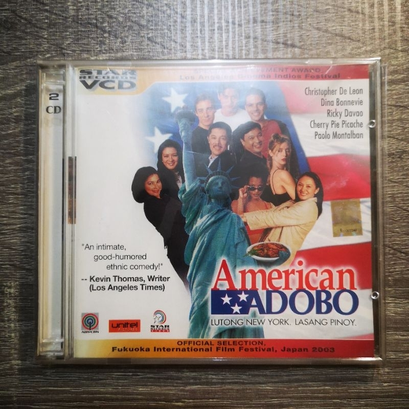American Adobo VCD (Tagalog Pinoy Movie) Shopee Philippines