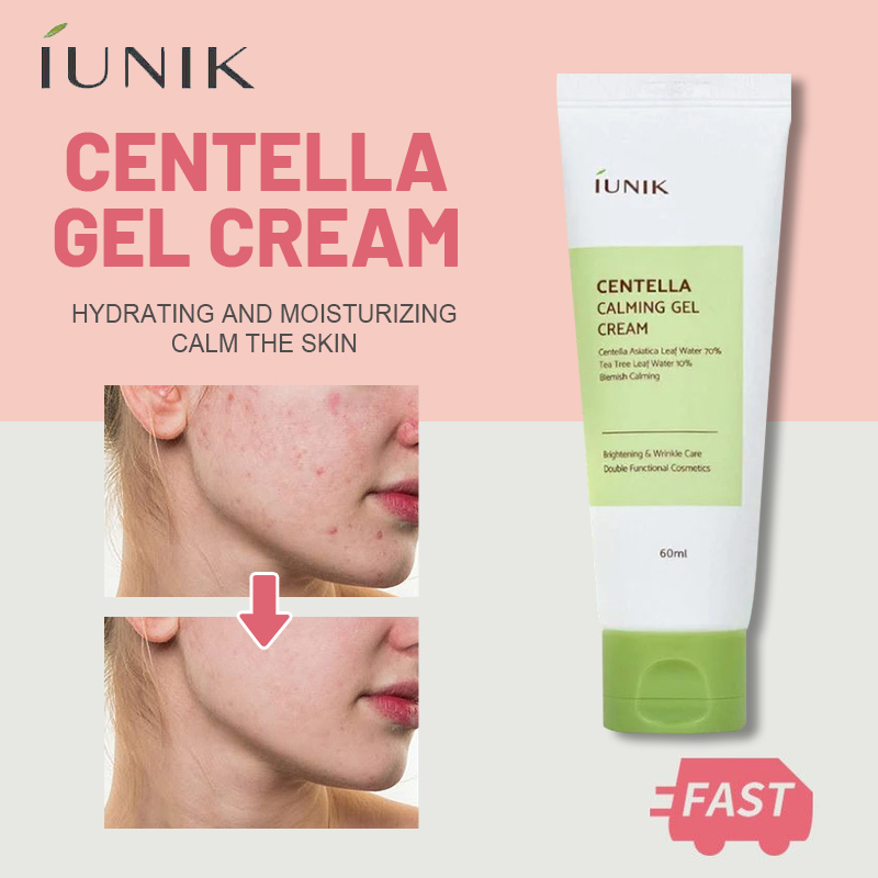 IUNIK Centella Calming Gel Cream/Beta Glucan Daily Moisture Cream 60ml