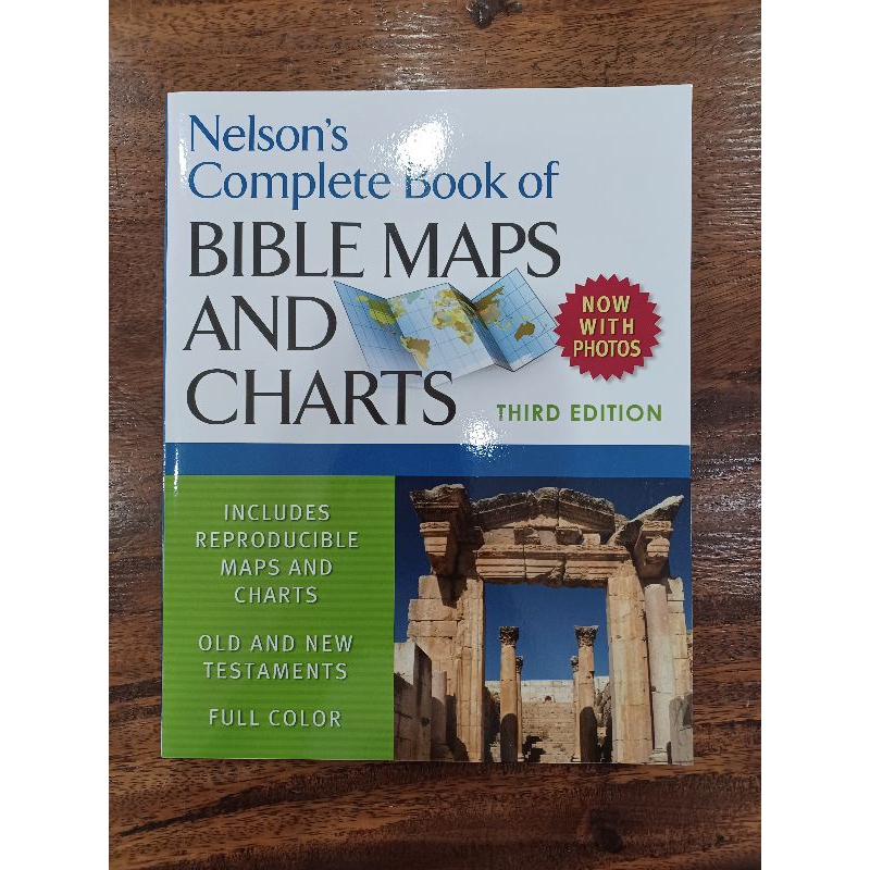 Nelson's Complete Book of Bible Maps and Charts, 3rd Edition Shopee