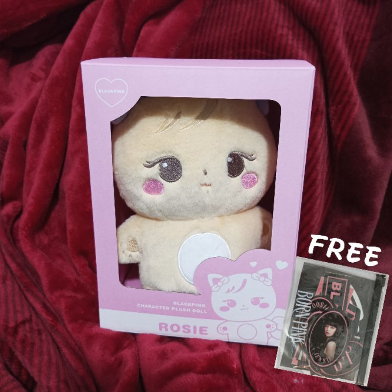 Blackpink Character Plushie Doll World Tour Rosie Rose Character Doll