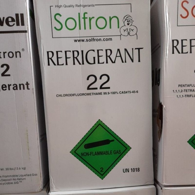 Refrigerant R22 13.6 kg.(solfron) Shopee Philippines