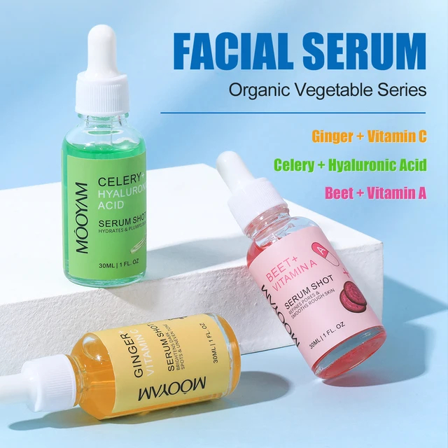 Facial Serums Organic Facial Serums Hyaluronic Acid serum Vitamin