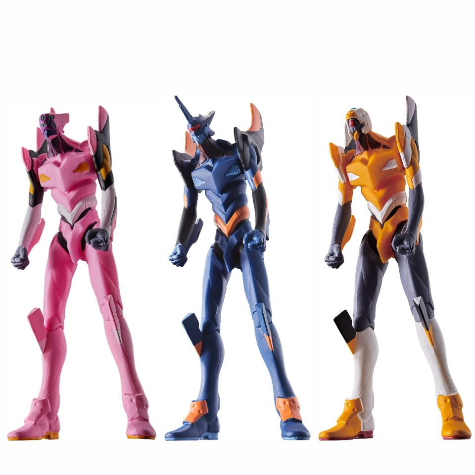 Japan BANDAI Movie Monster Series Evangelion Unit-00 Mark.06 Unit-08α ...