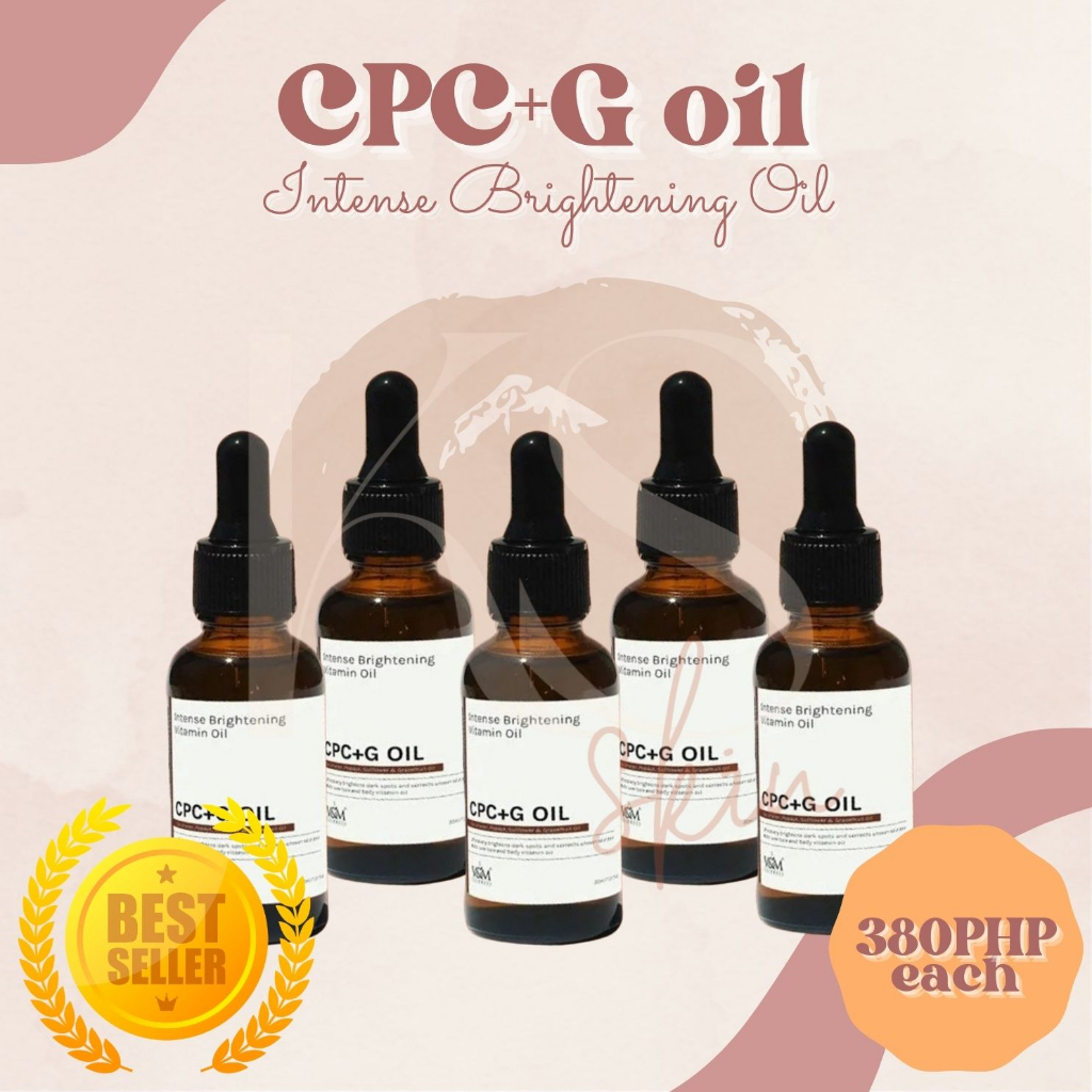 CPC+G oil Underarm Face and Body Brightening Oil Shopee Philippines
