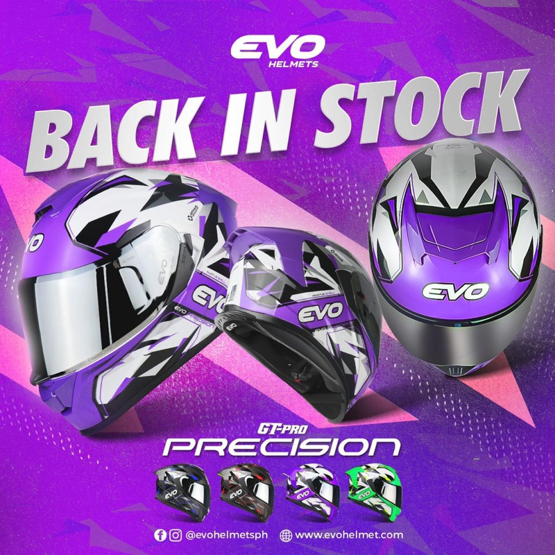 EVO HELMET ( AR01 / XT300 / GTPRO ) Shopee Philippines