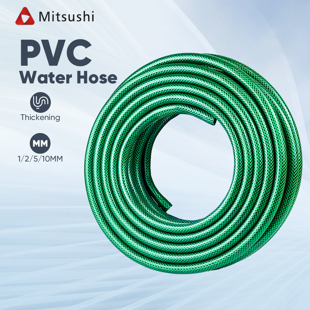 Mitsushi 1/2 PVC Water Hose 100 meters Garden Hose Water Pump Hose