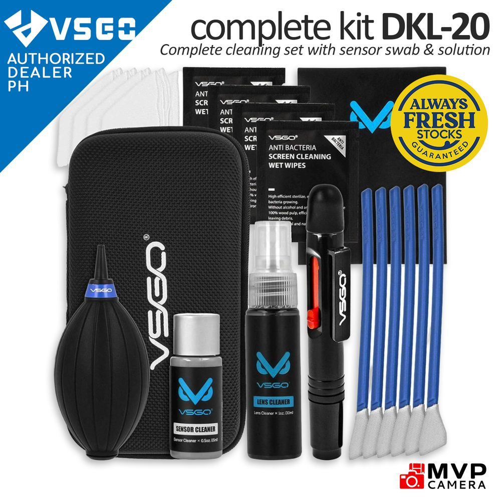 VSGO Complete Cleaning Kit DKL20 DKL20 for Camera Sensor Lens Screen