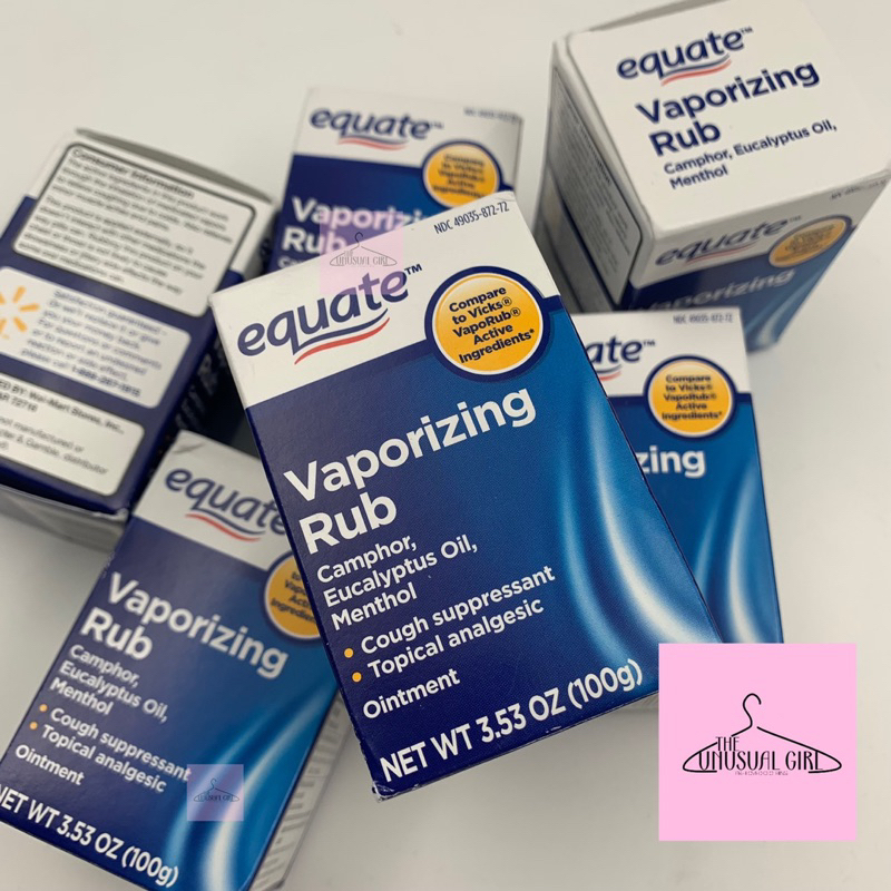 Equate Vaporizing Rub (100g) Shopee Philippines