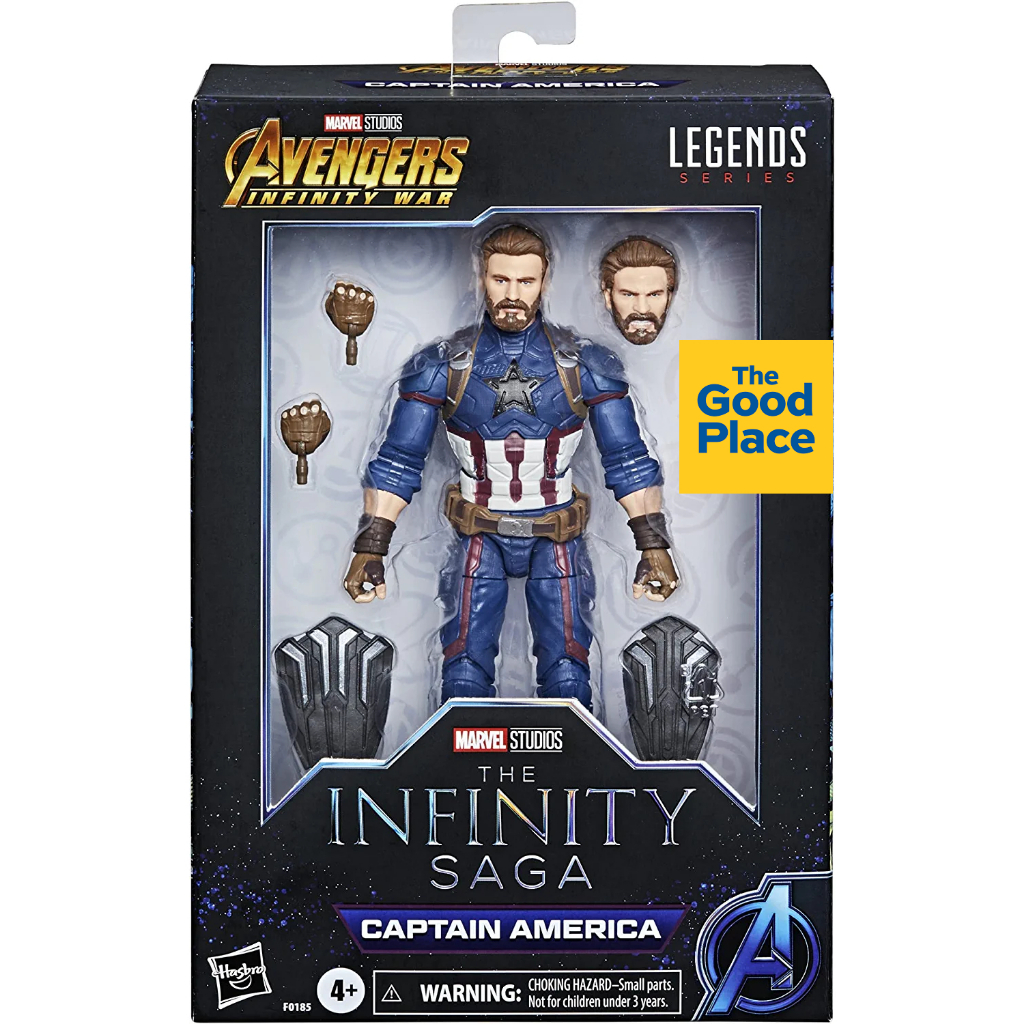 HASBRO Marvel Legends Avengers Infinity War Saga Captain America With Accessories