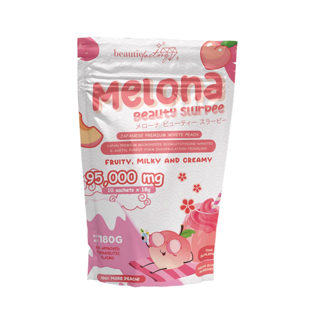 Melona Collagen Drink Beauty Milk Collagen & Glutathione Slurpee With 3