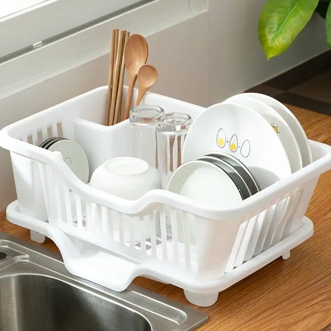 Plastic Kitchen Shelves Plastic Dish Rack Kitchen Utensil Dish Storage