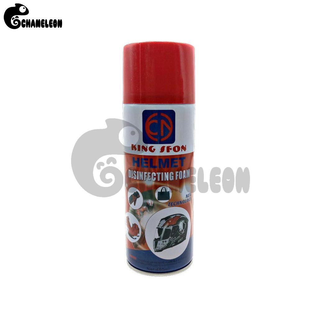 Chameleon Motorcycle Helmet Disinfectant Foam 450ml | Shopee Philippines