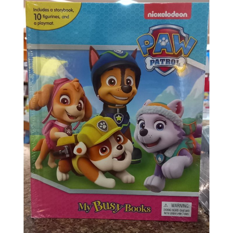 Paw Patrol my busy books | Shopee Philippines