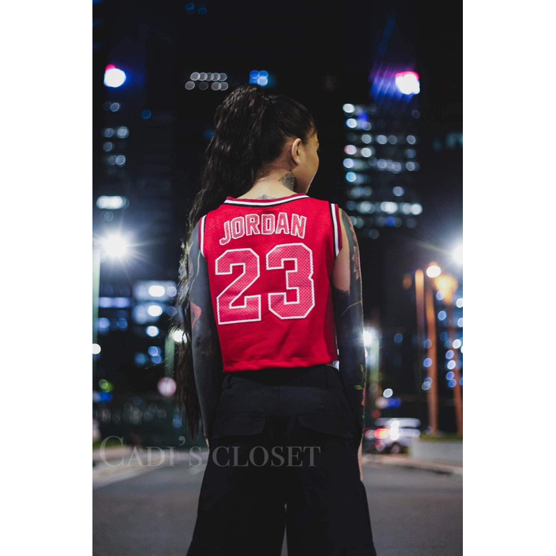 Football Baseball Basketball Laceball Jersey Vintage Jersey Crop Top LA  Croptop