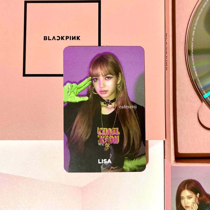 Blackpink Square Up Album Photocards Lisa Shopee Philippines 