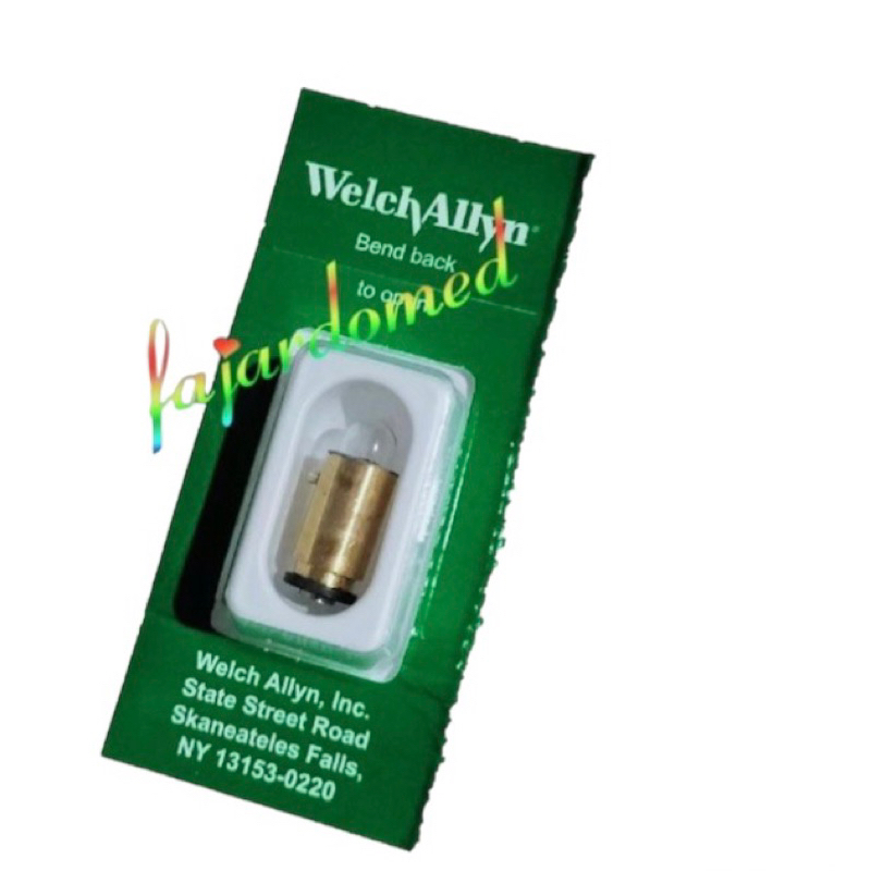 Welch Allyn 3.5V Streak Retinoscope halogen bulb (08200) Shopee