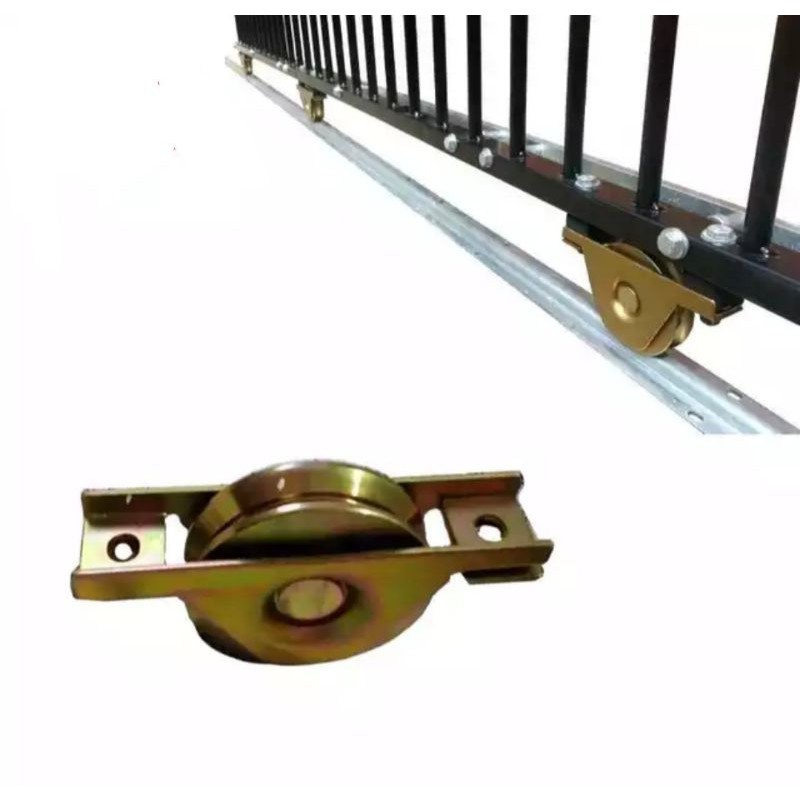 COD Sliding Gate Floor Guide Rail Bolt Down Galvanized Ground Track, U