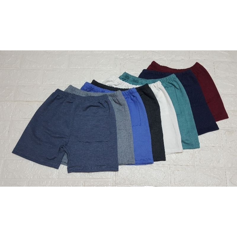 H&H Men's Plain Knit Shorts