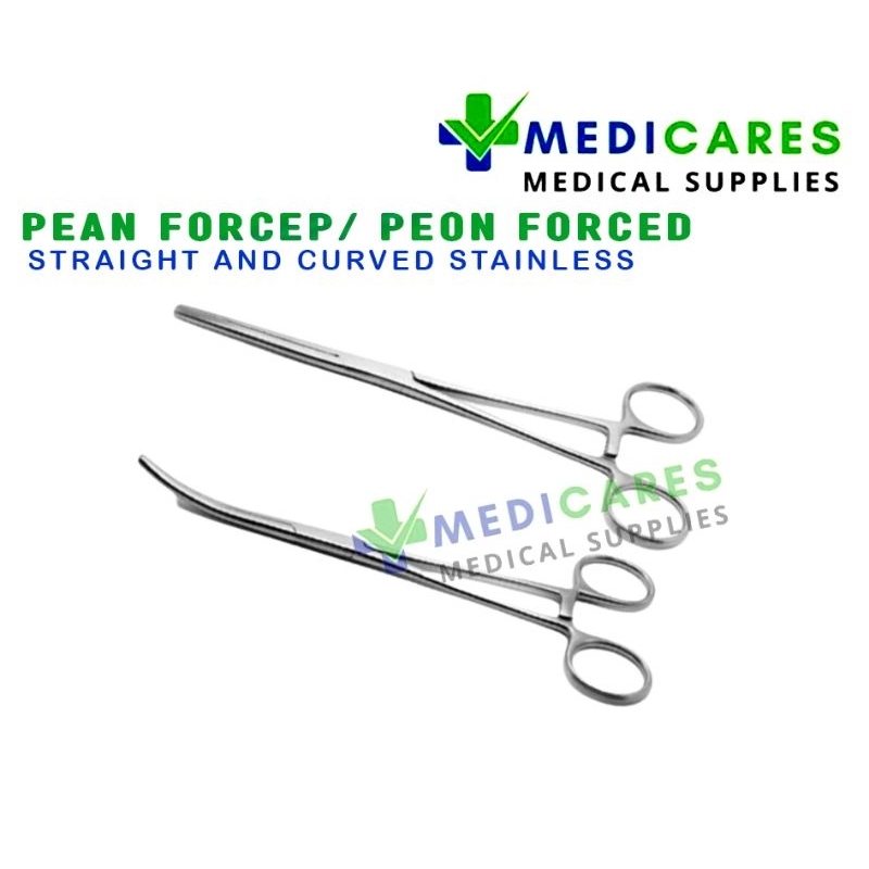 PEAN FORCEP CURVED AND STRAIGHT (GERMANY) Shopee Philippines
