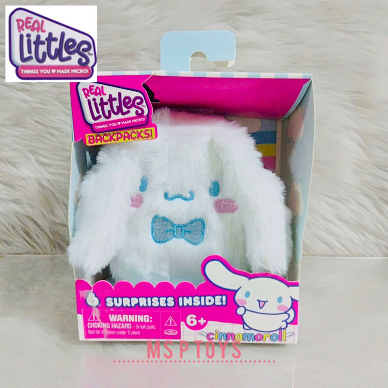 REAL LITTLES Backpack Sanrio Hello Kitty and Friends CINNAMOROLL