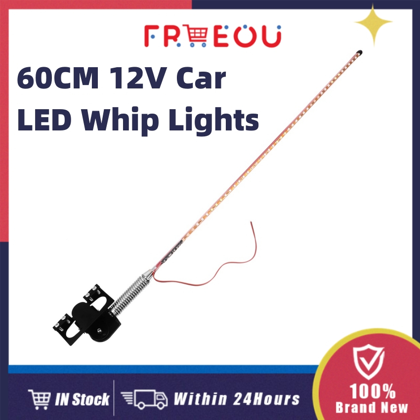 60cm Antenna Light 24V LED Light for Truck RGB Whip Lights Night