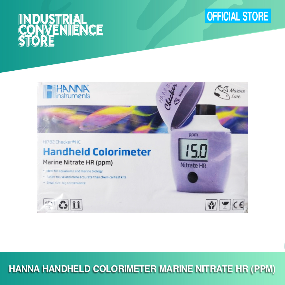 HANNA HANDHELD COLORIMETER NITRATE HR (PPM) Shopee Philippines