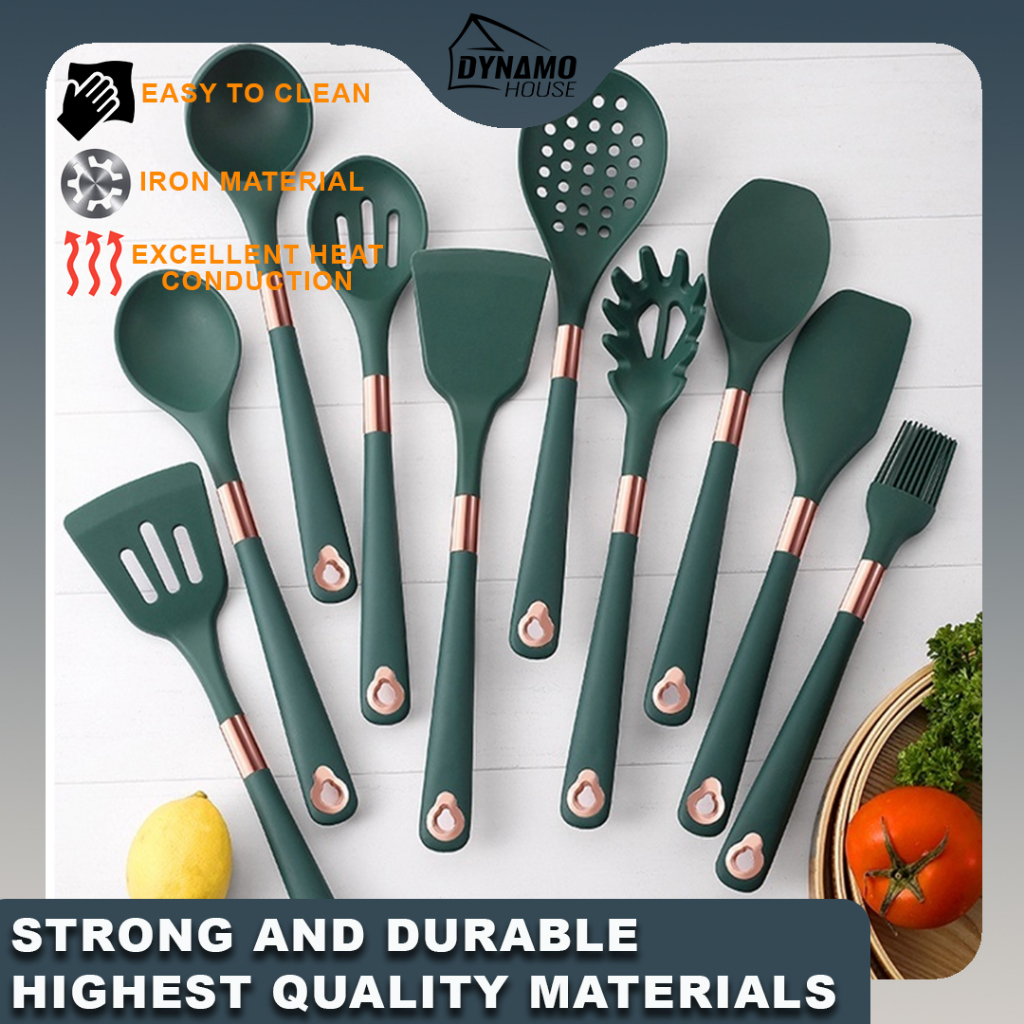 Silicone Kitchen Utensil heatresisting Non stick Utensils Cooking Tool
