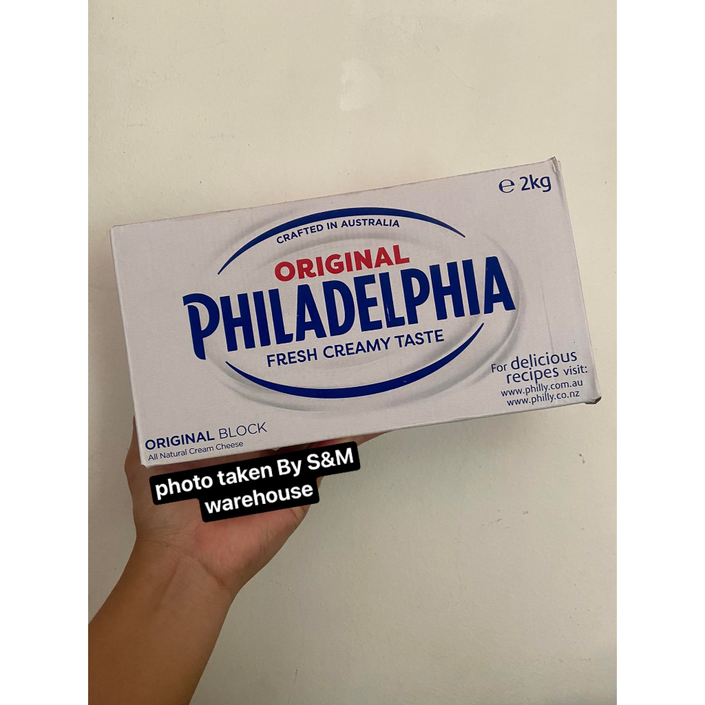 Limited stock Philadelphia Cream Cheese Block 2kg Shopee Philippines