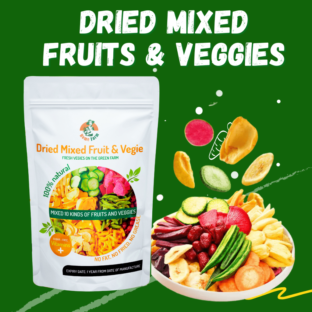 Homefarm Dried Fruits And Vegetables Veggie Chips Dried Vegetables