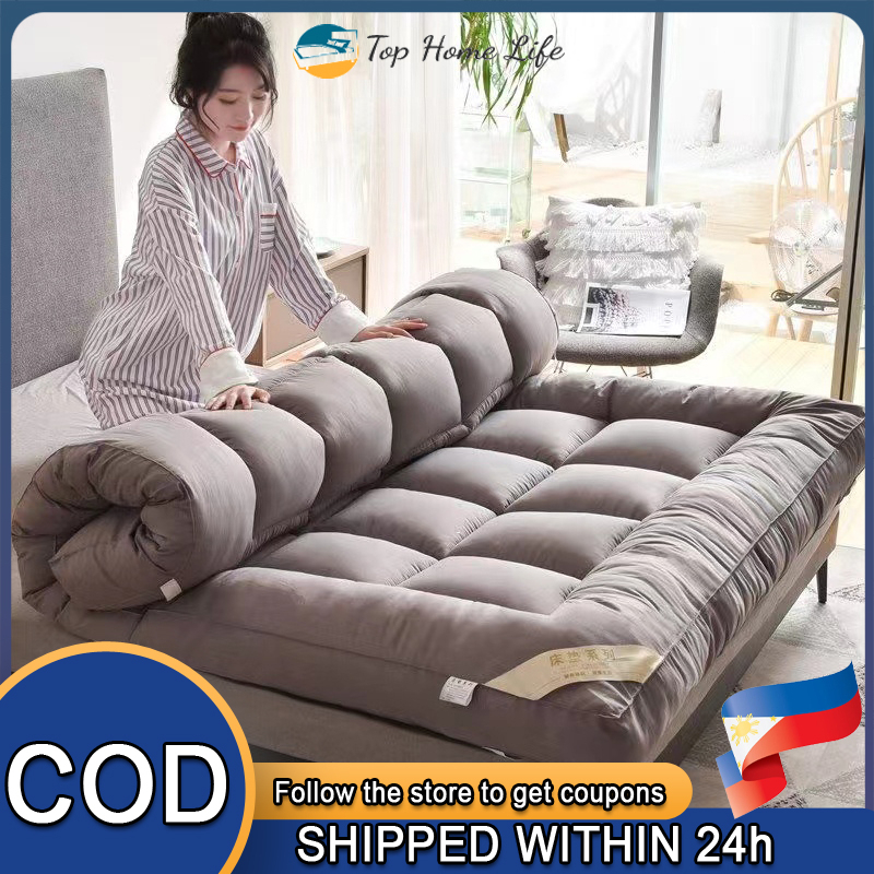 [Thicken] Tatami Matress 10cm Foldable Topper Mattress Queen King Size