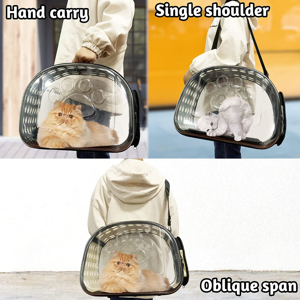 Pet Carrier Cat Bag Foldable handbag Travel bagpack For Puppy Dog shih