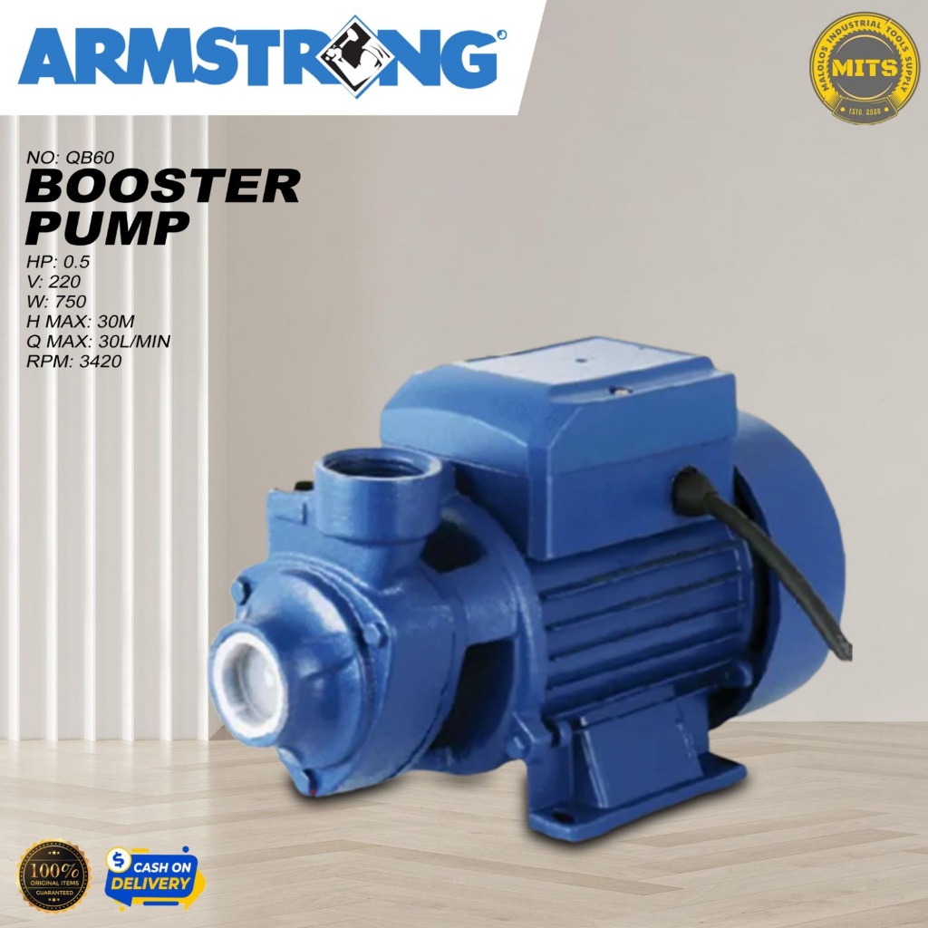 ARMSTRONG .5HP BOOSTER PUMP | Shopee Philippines