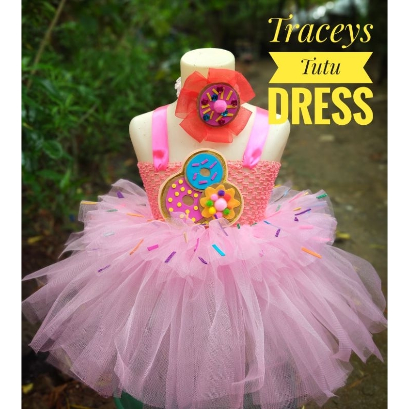 Doughnuts dress tutu dress