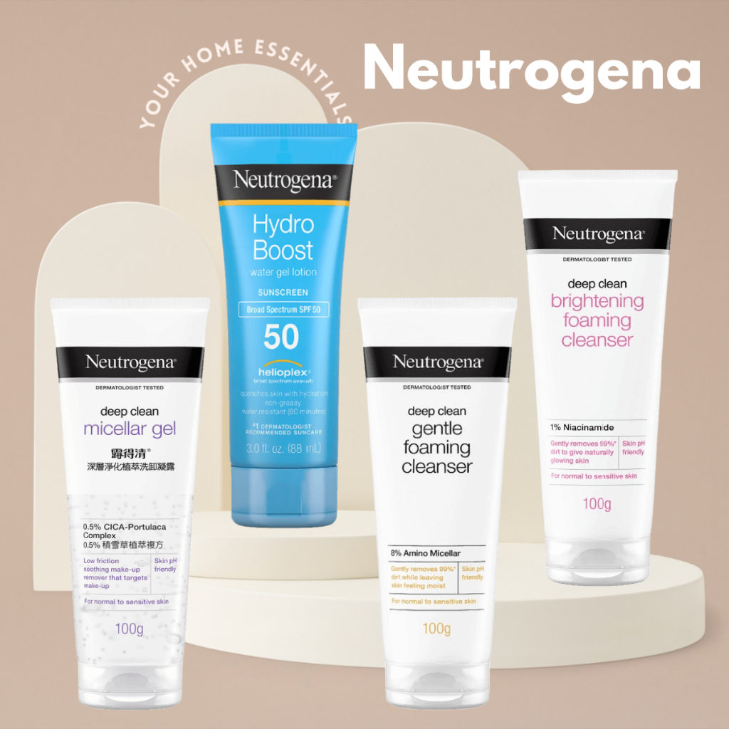 NEUTROGENA Cleansers 100g and Sunscreen SPF50 (Assorted Products