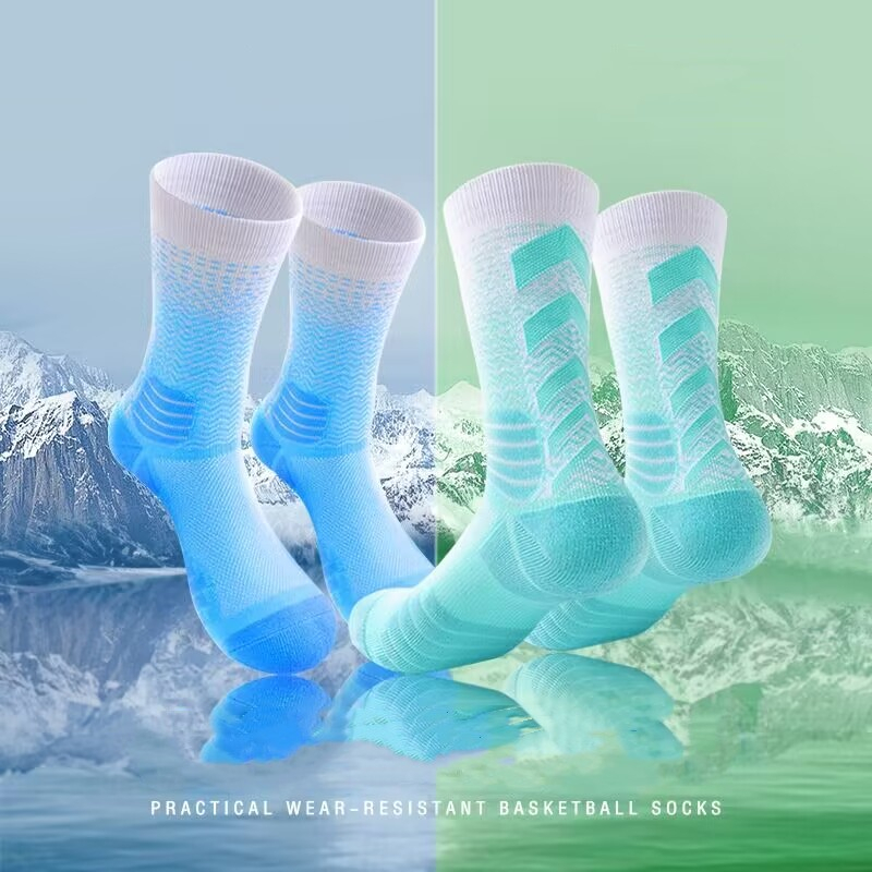 Light blue basketball socks sale