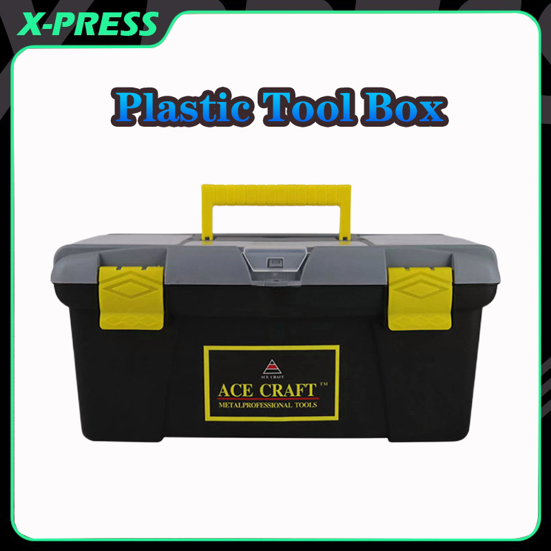 Plastic Tool Box Portable Tool Box Plastic Toolbox with Removable Tool